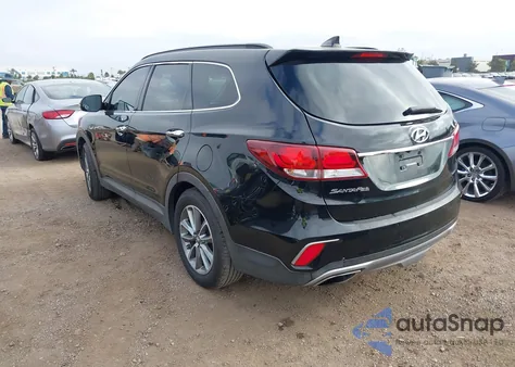 2017 Hyundai Santa Fe Se from USA, damaged, VIN KM8SN4HFXHU205027